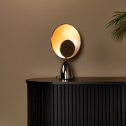 Lucide Castamar - tafellamp - 25,5 x 9,8 x 40 cm - 3W LED incl. - chroom