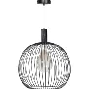 ETH Wire - hanglamp - Ø 50 x 170 cm - zwart