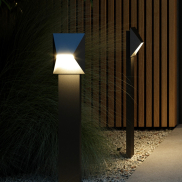 Nordlux Pontio - tuinpaal - 15 x 15 x 85 cm - IP54 - zwart