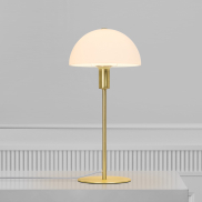 Nordlux Ellen 20 - tafellamp - Ø 20 x 40 cm - messing en opaal