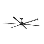 Faro Rotterdam 25 XXL - plafondventilator - Ø 250 cm - mat zwart