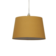 Searchlight Clyde Tapered Shade - lampenkap - Ø 30 x 19 cm - oker