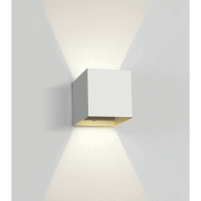 ONE Light Outdoor Wall Dark Lights - buiten wandverlichting - 11,1 x 9,5 x 11 cm - 2 x 3W LED incl. - IP54 - zwart