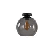 Artdelight Marino - plafondverlichting - Ø 25 x 26 cm - gerookt