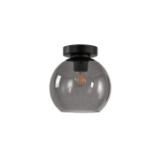 Artdelight Marino - plafondverlichting - Ø 20 x 21 cm - gerookt