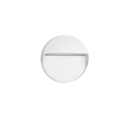Nova Luce Nectar - buiten wandverlichting - Ø 12 x 2,8 cm - 3W LED incl. - IP65 - zandwit