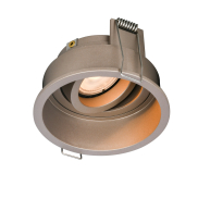 Artdelight Rex - inbouwspot - Ø 92 mm, Ø 86 mm inbouwmaat - champagne