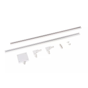 Lucide Track Starterset - 1-fase Railsysteem - 2 Meter - 220V - wit