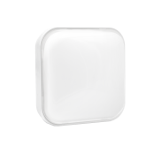 Century Italia Simply - wand/plafondlamp - 22 x 7,3 x 22 cm - 24W LED incl. - IP65 - wit