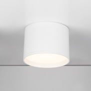 Nova Luce Ziaza - plafondlamp - Ø 12 x 8,6 cm - 17W LED incl. - zandwit