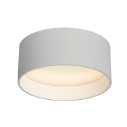 VK Lighting Mos - buiten plafondverlichting - Ø 18,5 x 8 cm - 17W LED incl. - IP44 - wit