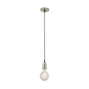 Searchlight Suspension - hanglamp - Ø 9,8 x 150 cm - chroom