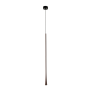 Faro Diana 800 - hanglamp - Ø 3,2 x 80 cm - 6W LED incl. - donkerbruin