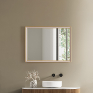 Nova Luce Ambor - spiegel met verlichting - 60 x 80 x 5,5 cm - 38W LED incl. - IP44 - geanodiseerd goud