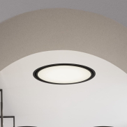 Nova Luce Perfect Profile Trimless - inbouwspot op afstandsbediening (incl.) - Ø 840 mm, 830 mm inbouwmaat - 80W dimbare LED incl. - 2700K-6000K - zwart