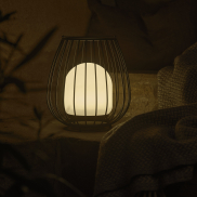 Nordlux Jim To-Go - oplaadbare tafellamp buiten - Ø 28 x 30,3 cm - 3W LED incl. - IP54 - zwart