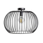 ETH Wire 2.0 - plafondlamp - Ø 50 x 35,5 cm - zwart