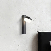 VK Lighting Lopi  - leeslamp met schakelaar - Ø 9,8 x 29,8 cm - 8W LED incl. - zwart