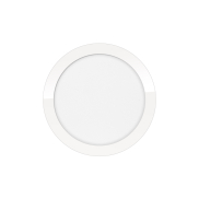 ETH Anne Round - plafondlamp - Ø 26 x 2,7 cm - 3 stappen dimbaar - 15W LED incl. - IP44 - wit