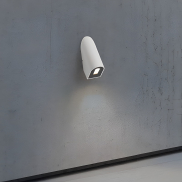 Nova Luce Soren - buiten wandverlichting - 4 x 9,7 x 5,8 cm - 3W LED incl. - IP65 - zandwit
