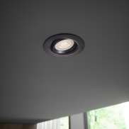 Nordlux Roar - inbouwspot - Ø 85 mm, Ø 68 mm inbouwmaat - 6,5W dimbare LED incl. - IP23 - zwart