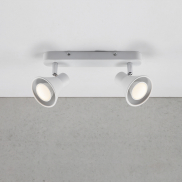 Nordlux Eik 9 - opbouwspot 2L - 28,5 x 8,6 cm - wit