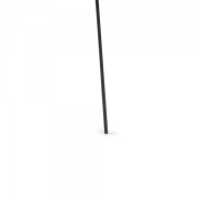 KLUS FI-3 - aluminum staaf - Ø 0,3 x 100 cm - zwart