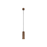 VK Lighting Edelle - hanglamp - Ø 5,6 x 173 cm - brons