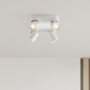 Nova Luce Amecy - opbouwspot 4L - 22 x 12,5 x 22 cm - zandwit