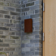 Nordlux Fold 15 - buiten wandverlichting - 15 x 21 x 4,5 cm - 2 x 5W LED incl. - IP54 - corten