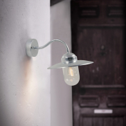 Nordlux Luxembourg - buiten wandverlichting - 26 x 27 cm - IP54 - gegalvaniseerd staal