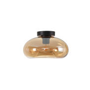 Artdelight Paradise - plafondverlichting - Ø 28 x 17 cm - amber