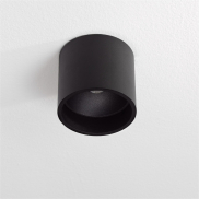 Artdelight Ormond - plafondverlichting - Ø 11 x 10 cm - 7W dimbare LED incl. - IP54 - zwart