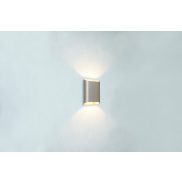 Artdelight Diaz Small - wandverlichting - 4 x 10 x 15 cm - 2 x 3W LED incl. - IP54 - champagne