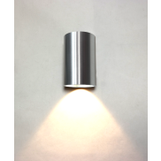 Artdelight Brody - wandlamp - Ø 7,2 x 11 cm - 4W LED incl. - IP54 - aluminium