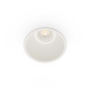 Faro Fresh - inbouwspot - Ø 90 mm, Ø 83 mm inbouwmaat - IP44 - mat wit