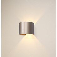 Artdelight Gyro - wandlamp - 9,7 x 13 x 11,2 cm - champagne