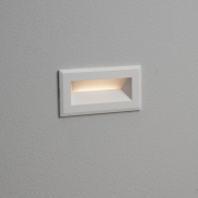 Nova Luce Vivion - inbouw wandverlichting - 10 x 5 x 6,5 cm - 1W LED incl. - IP54 - zandwit