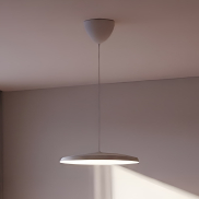 Design for the People Artist 40 - hanglamp - Ø 40 x 306 cm - 25W dimbare LED incl. - grijs