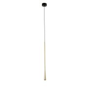 Faro Diana 600 - hanglamp - Ø 3,2 x 60 cm - 6W LED incl. - goud