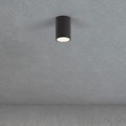 Nova Luce Lumina - buiten plafondverlichting - Ø 8 x 10 cm - 9W LED incl. - IP65 - donker antraciet