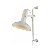 Artdelight Vectro - wandverlichting met schakelaar - 21 x 30 x 52 cm - wit