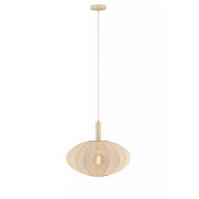 Lucide Corina - hanglamp - Ø 50 x 170 cm - beige