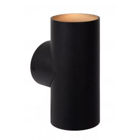 Lucide Bondi - wandlamp - 10,5 x 8 x 15,4 cm - zwart