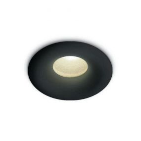 ONE Light - inbouwspot - Ø 16 mm, Ø 12 mm inbouwmaat - 1W LED incl. - IP44 - zwart