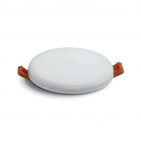 ONE Light Frameless Range - buiten plafondverlichting - Ø 10 x 2,2 cm - 8W LED incl. - IP65 - wit - warm witte lichtkleur