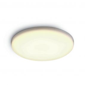 ONE Light Frameless IP65 Range - buiten inbouw plafondverlichting - Ø 21,5 x 2,2 cm - 30W LED incl. - IP65 - wit - witte lichtkleur