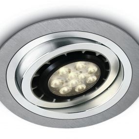 ONE Light Adjustable R111 - inbouwspot - Ø 180 mm, Ø 150 mm inbouwmaat - aluminium