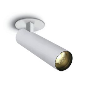 ONE Light COB Cylinders - opbouwspot 1L - Ø 6,5 x 15,5 cm - 12W dimbare LED incl. - wit