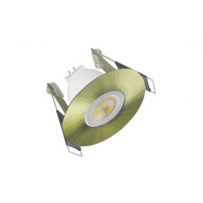 Integral LED mini - inbouwspot - Ø 64 mm - Ø 45 mm inbouwmaat - IP65 - antiek goud   